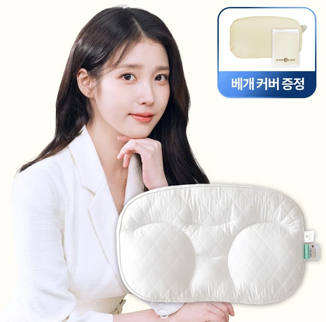 (+베개커버 증정) 슬립앤슬립 깊은잠베개, 화이트, 1개