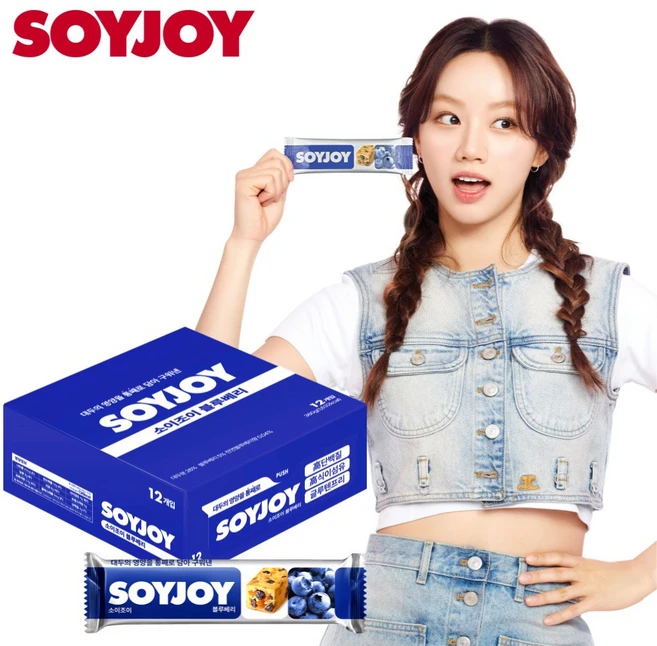 소이조이 블루베리 고단백질 고식이섬유 글루텐프리, 1개, 360g