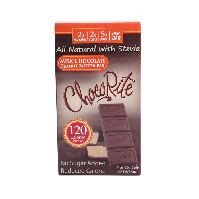 초코라이트 밀크 초콜릿 피넛 버터 바, 5개입, Milk Chocolate Peanut Butter Bar 대표 이미지 - 버터바 추천