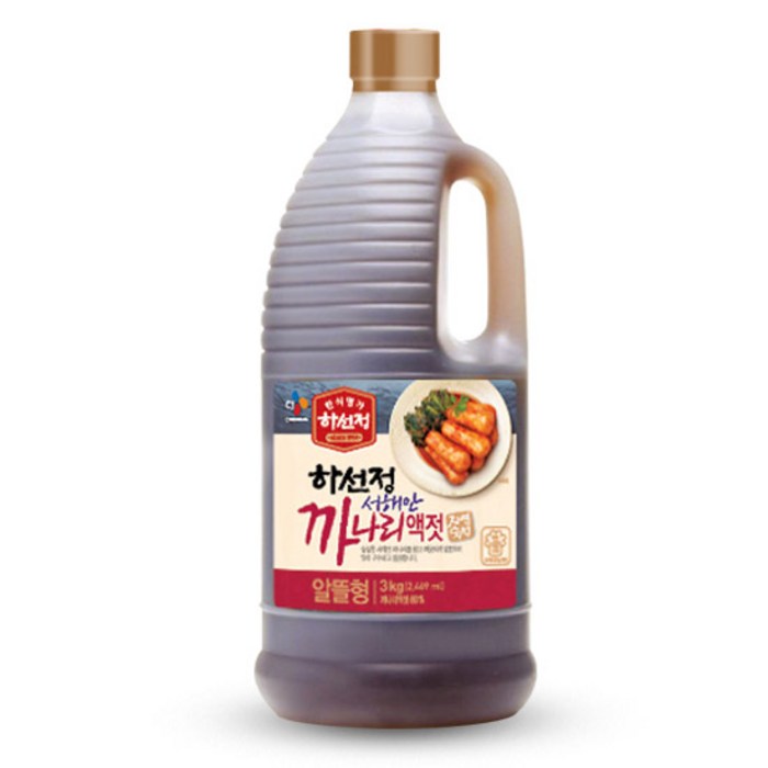하선정 까나리액젓 알뜰형, 3kg, 1개 대표 이미지 - 까나리액젓 추천
