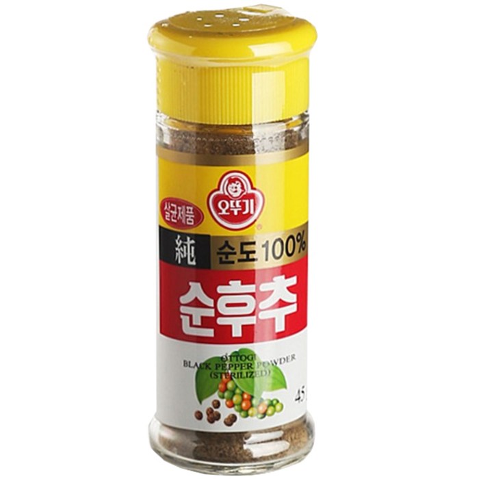 오뚜기 순후추, 45g, 1개 대표 이미지 - 후추 추천