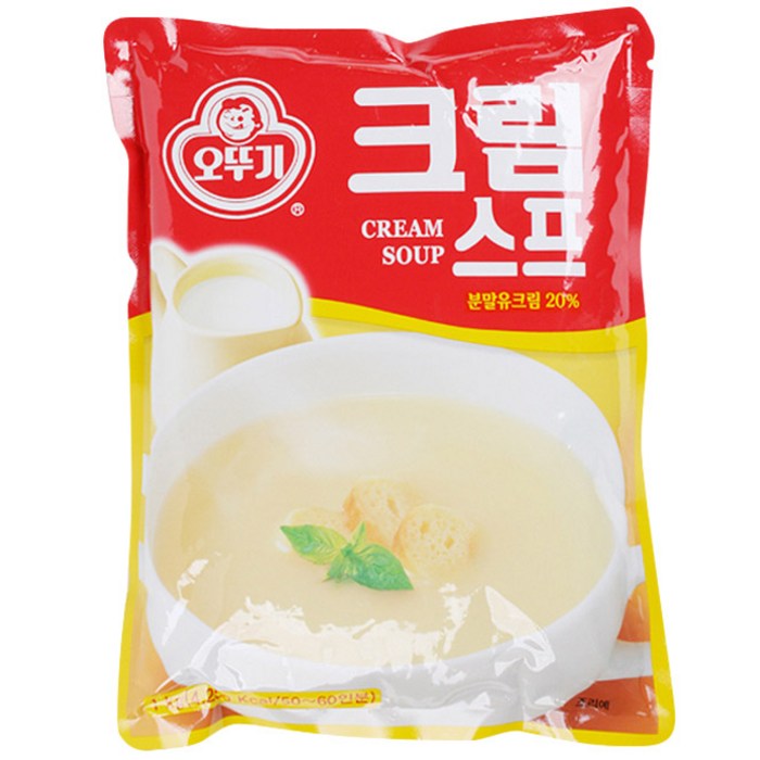오뚜기 크림스프 1kg, 1개 대표 이미지 - 크림 스프 추천