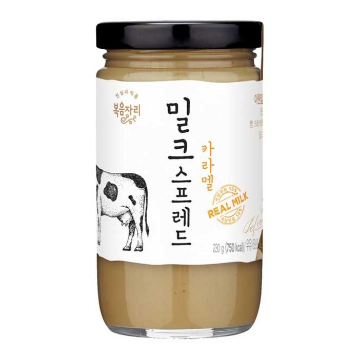 복음자리 밀크 스프레드 카라멜, 230g, 1개 대표 이미지 - 우유식빵 추천