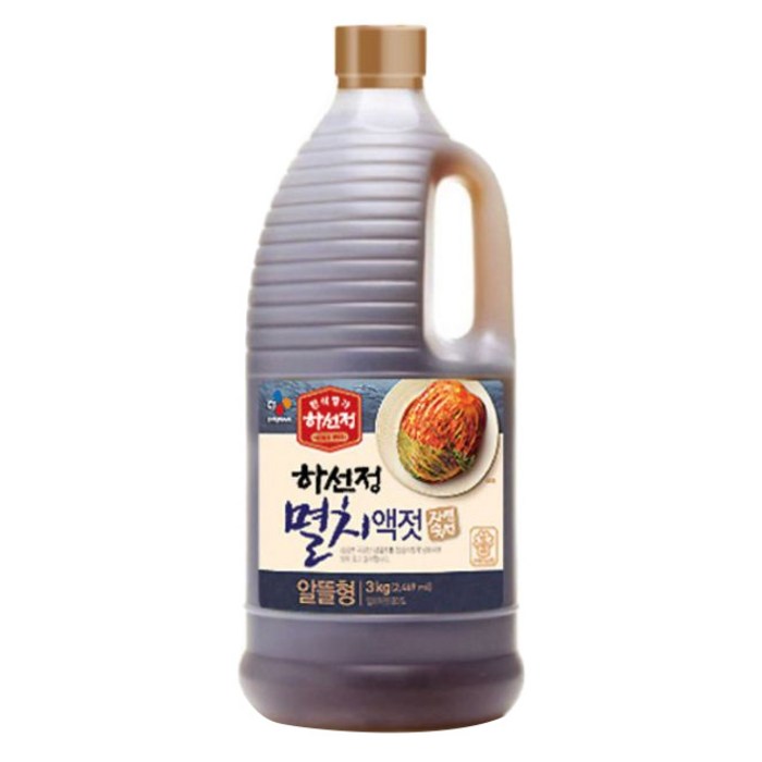 하선정 멸치 액젓, 3kg, 1개 대표 이미지 - 멸치액젓 추천