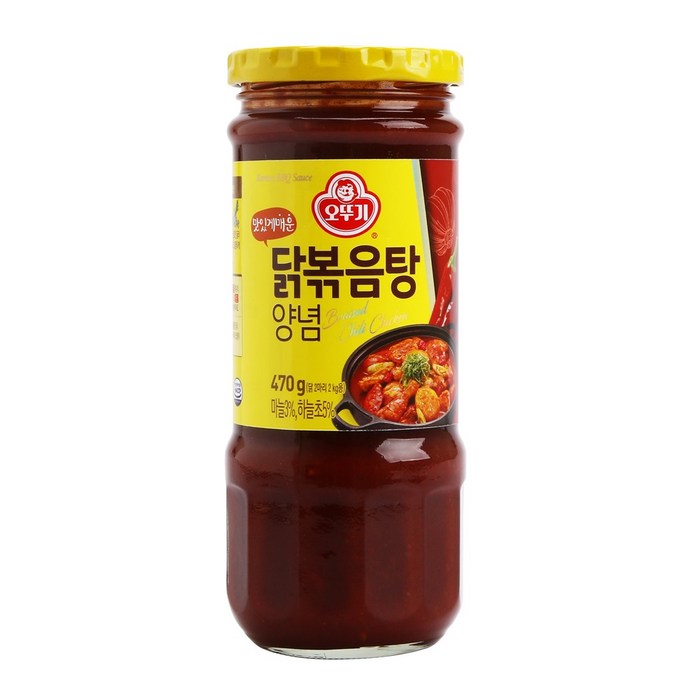 오뚜기 닭볶음탕 양념, 470g, 1개 대표 이미지 - 닭볶음탕 생닭 추천
