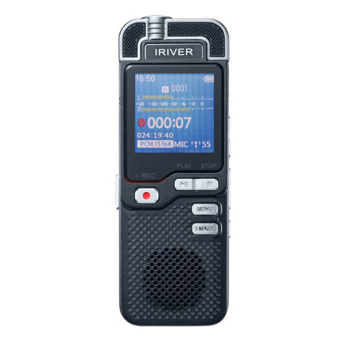 아이리버 보이스레코더 16GB, IVR-50, Black 대표 이미지 - 보이스 레코더 추천