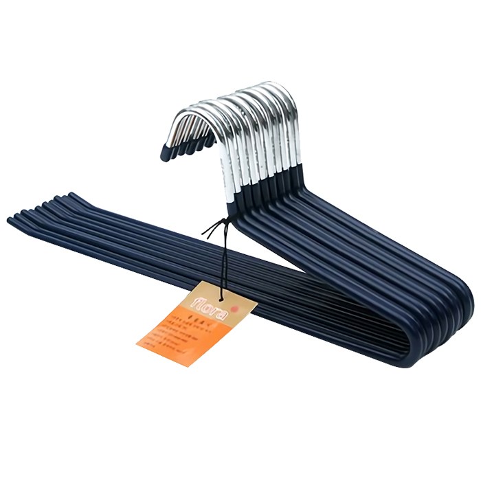 네이쳐리빙 논슬립 코팅 1단 바지걸이, 네이비, 10개 대표 이미지 - 바지걸이 추천