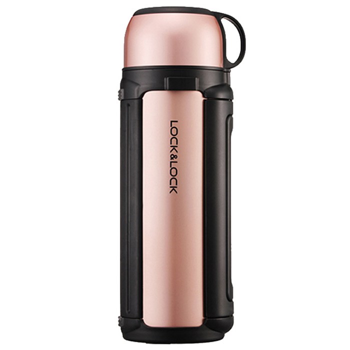 락앤락 뉴 자이언트 핫탱크 보온병, PINK GOLD, 1.8L, 1개 대표 이미지 - 락앤락 추천
