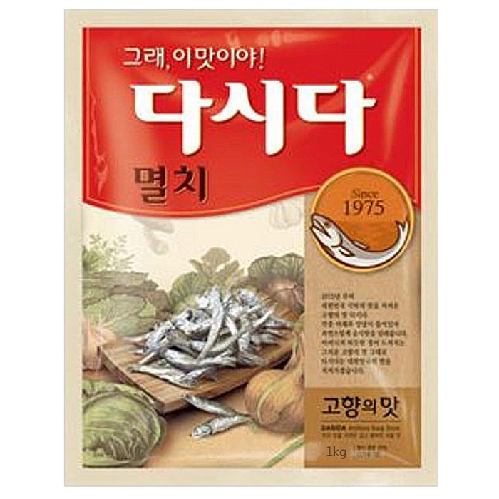멸치 다시다, 1kg, 1개 대표 이미지 - 멸치 국물 추천