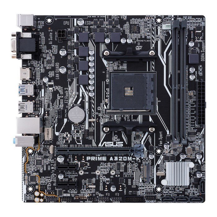 ASUS PRIME A320M-K (대원CTS) 대표 이미지 - 라이젠 CPU 추천