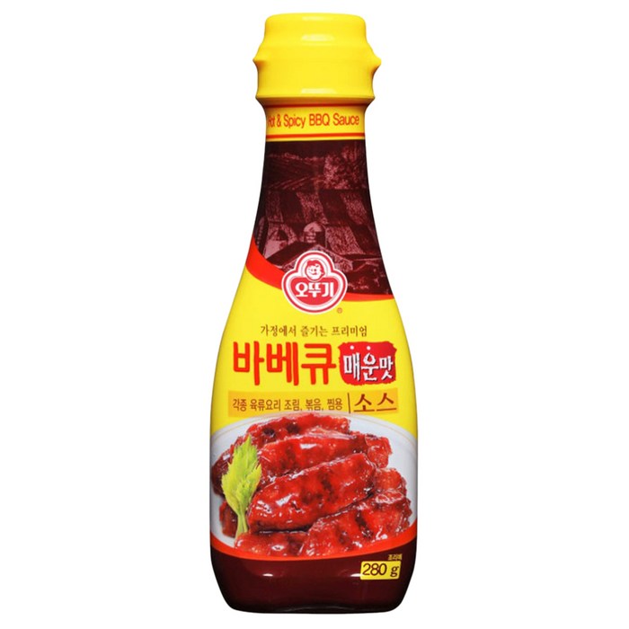 오뚜기 바베큐소스 매운맛, 280g, 1개 대표 이미지 - 매운 양념 추천