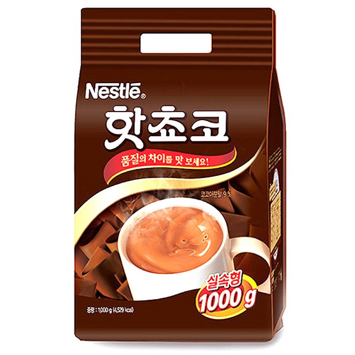 네슬레 핫쵸코 분말, 1000g, 1개 대표 이미지 - 핫초코 추천