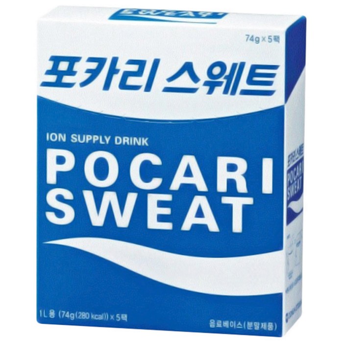 포카리스웨트 분말, 74cc, 5개 대표 이미지 - 이온음료 추천