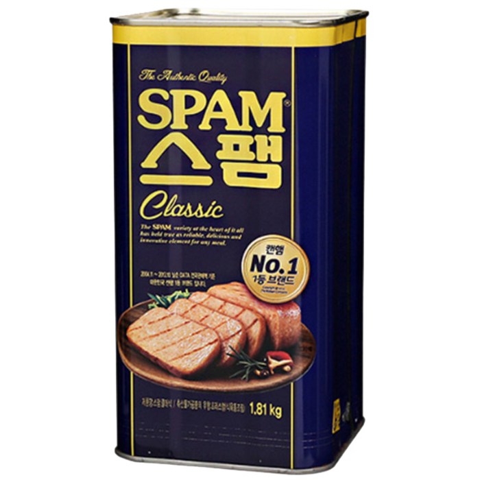 스팸 클래식, 1.81kg, 1개 대표 이미지 - 스팸 요리 추천