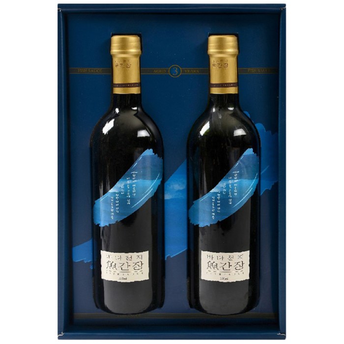 바다천지 어간장 프리미엄 1호, 750ml, 2개 대표 이미지 - 어간장 추천