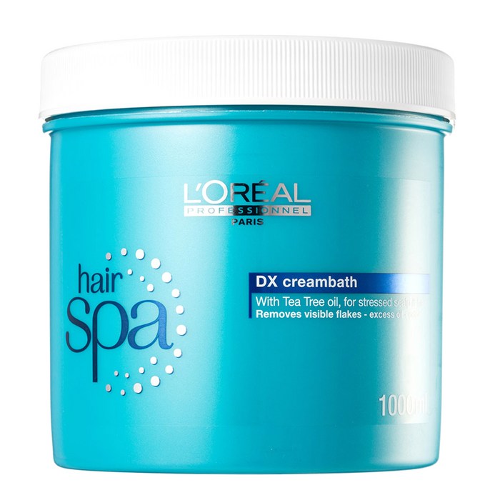 로레알 헤어스파 DX 디엑스 크림바스 헤어트리트먼트, 1000ml, 1개 대표 이미지 - 로레알 오일 추천