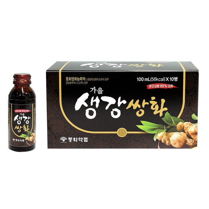 가을생강쌍화100ml, 100ml, 10개 대표 이미지 - 쌍화탕 추천