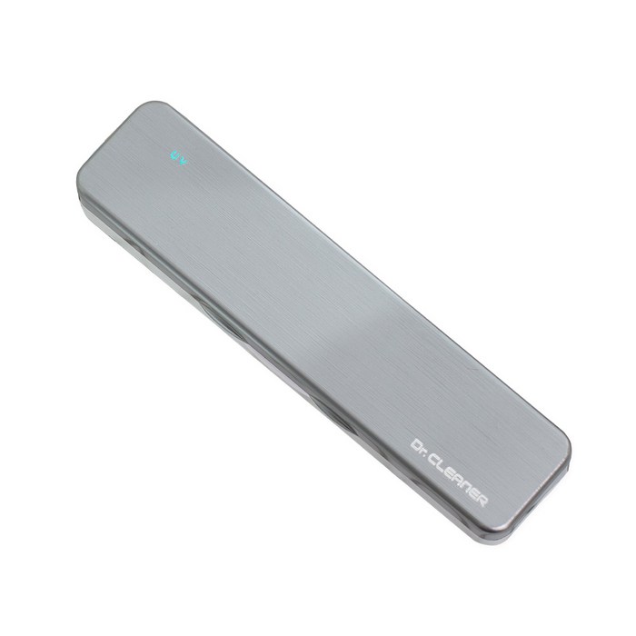 닥터크리너 헤어라인 휴대용 칫솔살균기 HL-2000, 실버 대표 이미지 - 휴대용 칫솔살균기 추천