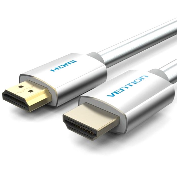 벤션 아이언실버 코튼 4K HDMI 2.0 케이블, 1개, 2m 대표 이미지 - HDMI 케이블 추천