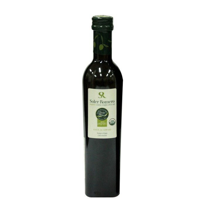 솔레르 로메로 유기농 엑스트라버진 올리브오일, 500ml, 1개 대표 이미지 - 제일 맛있는 고추기름 추천