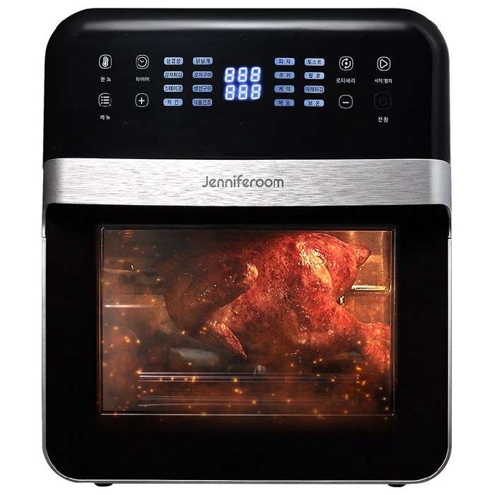 제니퍼룸 로티세리 멀티 에어프라이어 12L, JR-E5210BK 대표 이미지 - 에어프라이어 추천