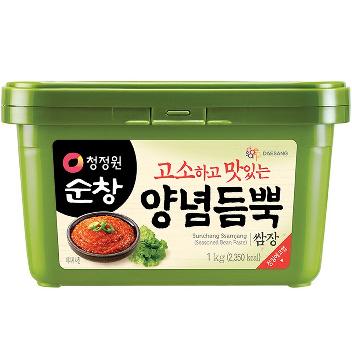 청정원 순창 양념듬뿍 쌈장, 1kg, 1개 대표 이미지 - 양념장 추천