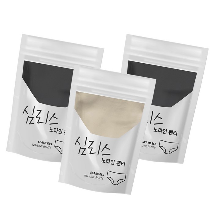 마른파이브 여성용 노라인 누디팬티 3p 대표 이미지 - 노라인 팬티 추천