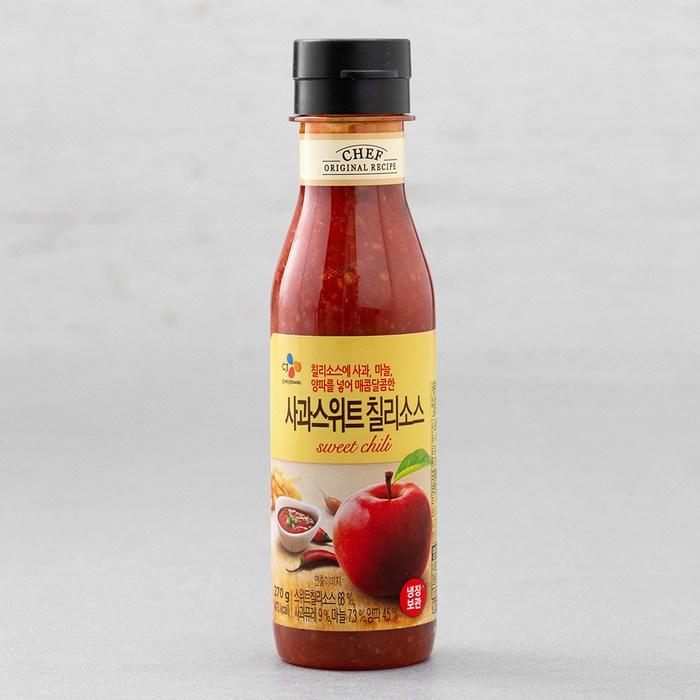 CJ제일제당 사과스위트 칠리소스, 270g, 1개 대표 이미지 - 칠리소스 추천