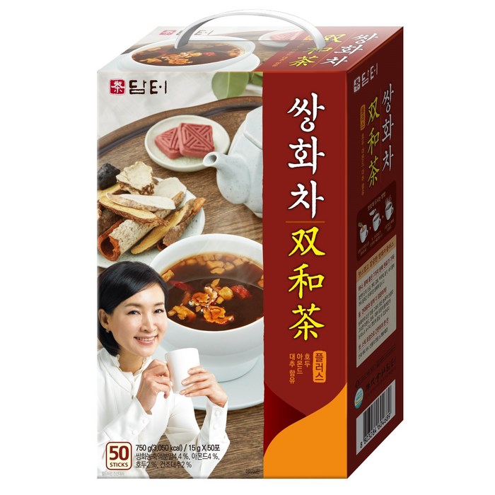 담터 쌍화차 플러스, 15g, 50개 대표 이미지 - 쌍화탕 추천