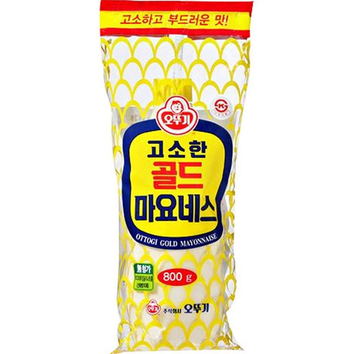 오뚜기 골드 마요네즈, 800g, 1개 대표 이미지 - 즛토마요 추천