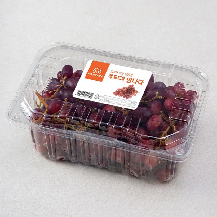 만나다 칠레 적포도, 1.8kg, 1개 대표 이미지 - 포도 추천