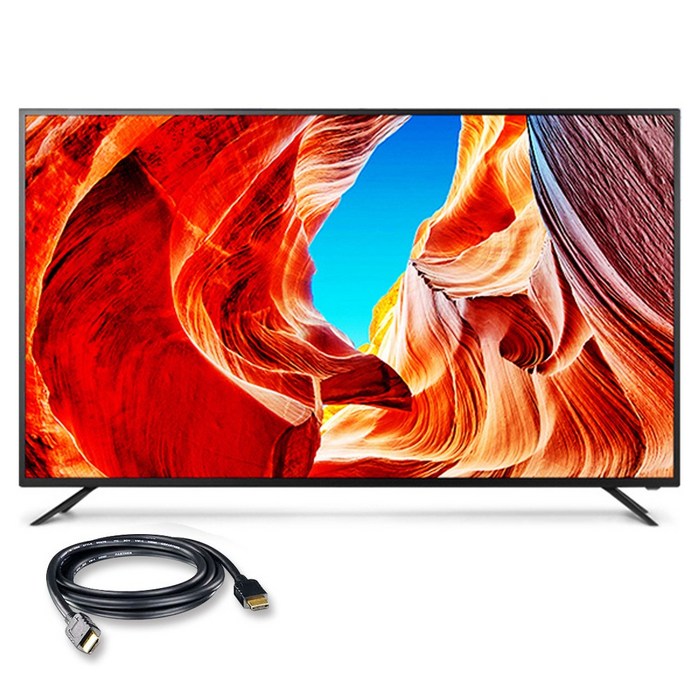 시티브 4K UHD LED TV, 138cm(55인치), HK550UDNTV, 스탠드형, 자가설치 대표 이미지 - 스마트TV 추천