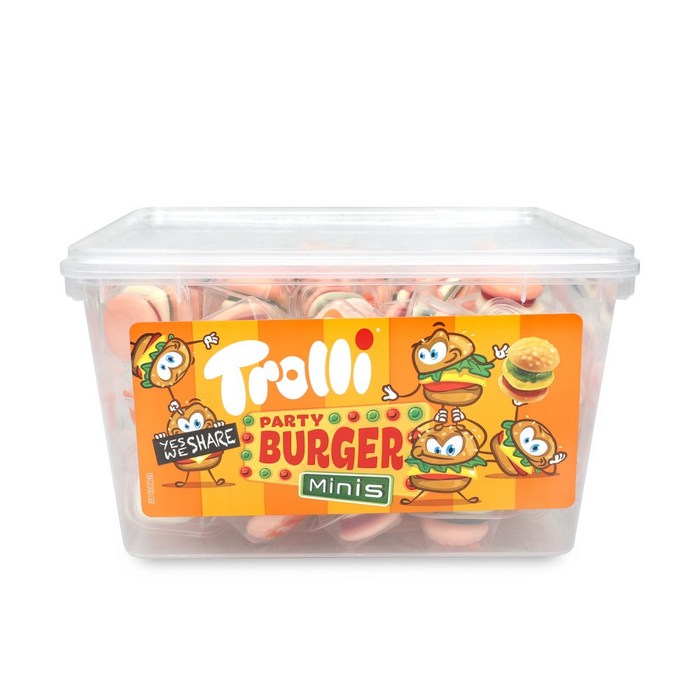 트롤리 미니버거 젤리, 600g, 1개 대표 이미지 - 젤리 추천