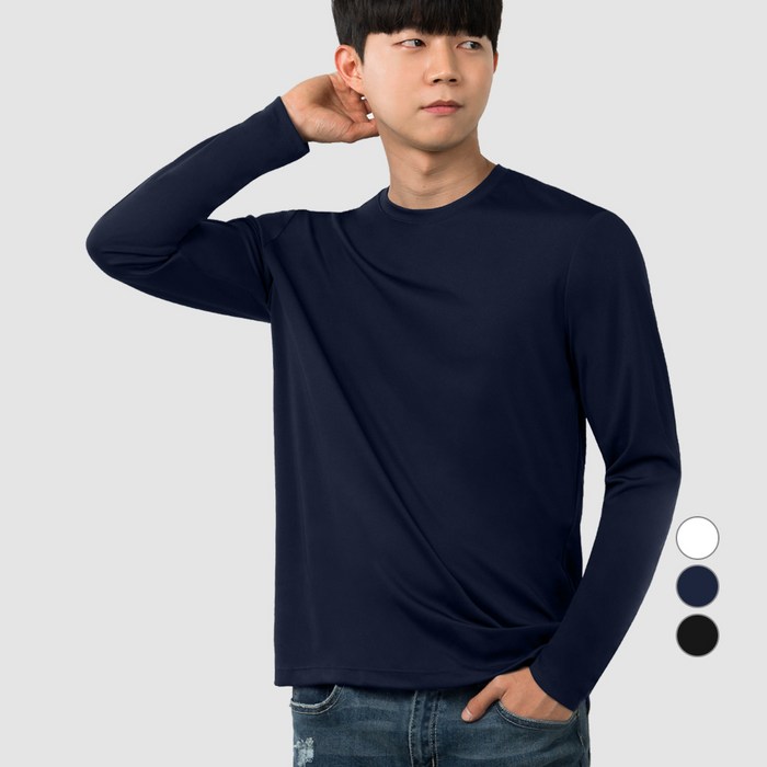 아르메데스 남성용 사계절 긴팔 쿨 티셔츠 JS-AR R-201 대표 이미지 - 운동용 마스크 추천