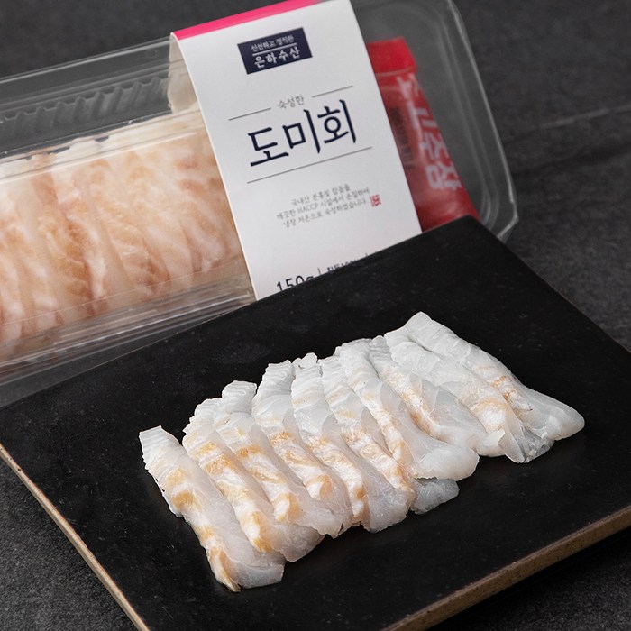 은하수산 숙성 참돔회, 150g, 1팩 대표 이미지 - 숙성회 추천