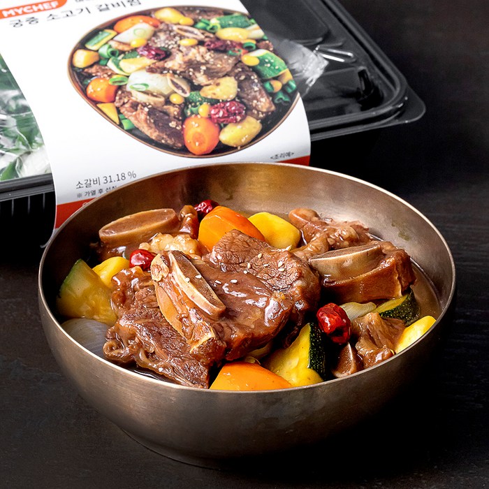 마이셰프 궁중 소고기 갈비찜, 1026g, 1개 대표 이미지 - 물갈비 추천