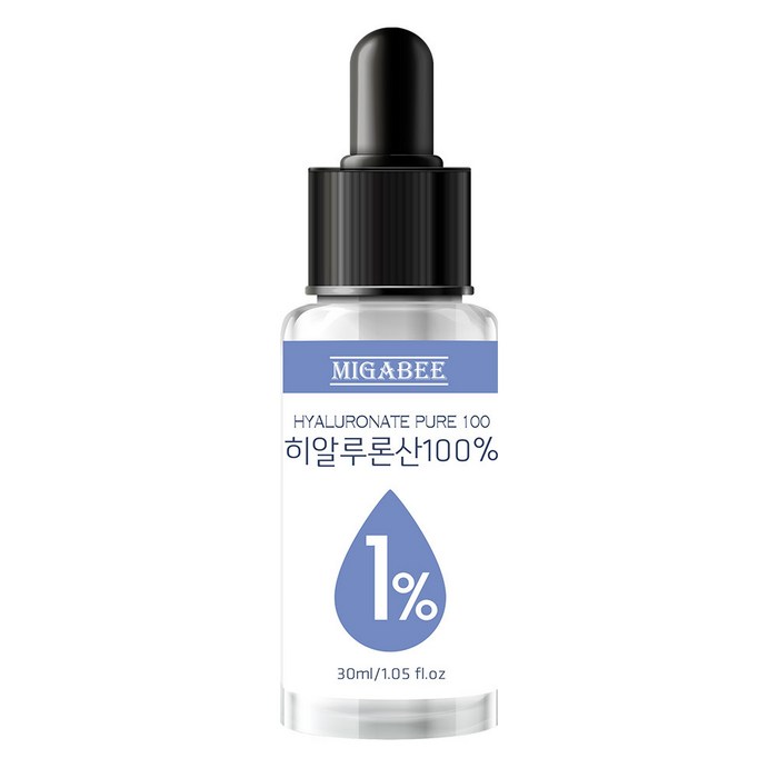 미가비 히알루론산 1% 솔루션 원액 앰플, 30ml, 1개 대표 이미지 - 히알루론산 앰플 추천