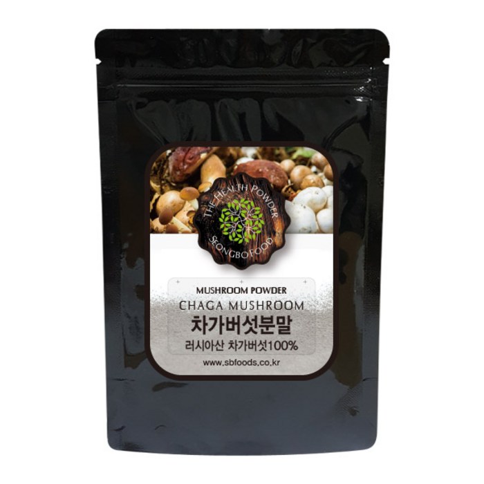 성보식품 러시아산 차가버섯 분말, 600g, 1개 대표 이미지 - 러시아 차가버섯 분말 추천