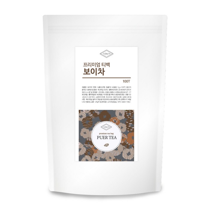 라돌체비타 보이차 삼각티백, 1.2g, 100개 대표 이미지 - 보이차 추천