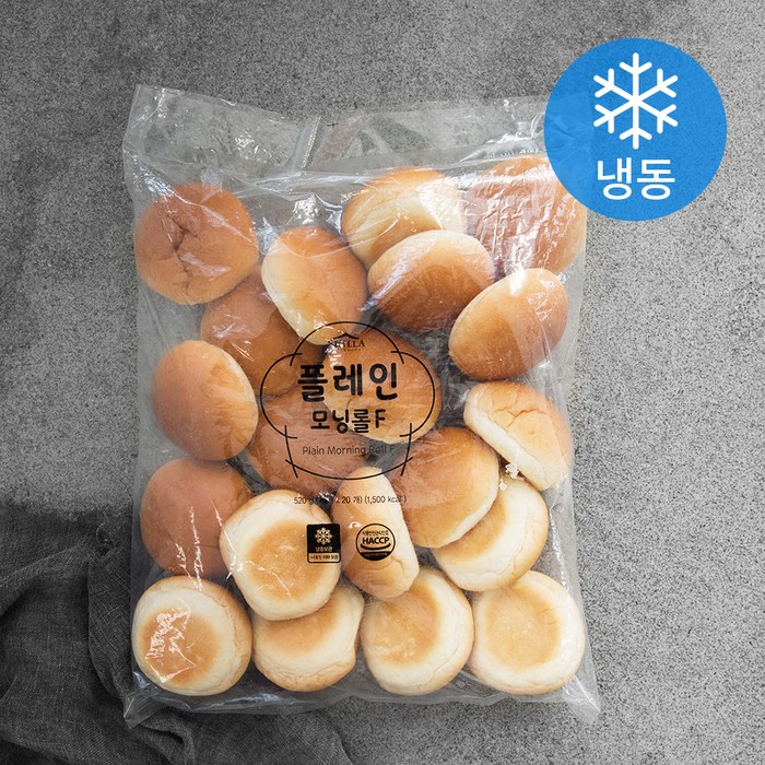 신라명과 플레인 모닝롤F (냉동), 26g, 20개입 대표 이미지 - 냉동빵 추천