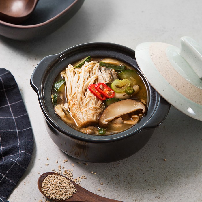 프레시지 구수한 버섯된장찌개, 255g, 1개 대표 이미지 - 프레시지 밀키트 추천
