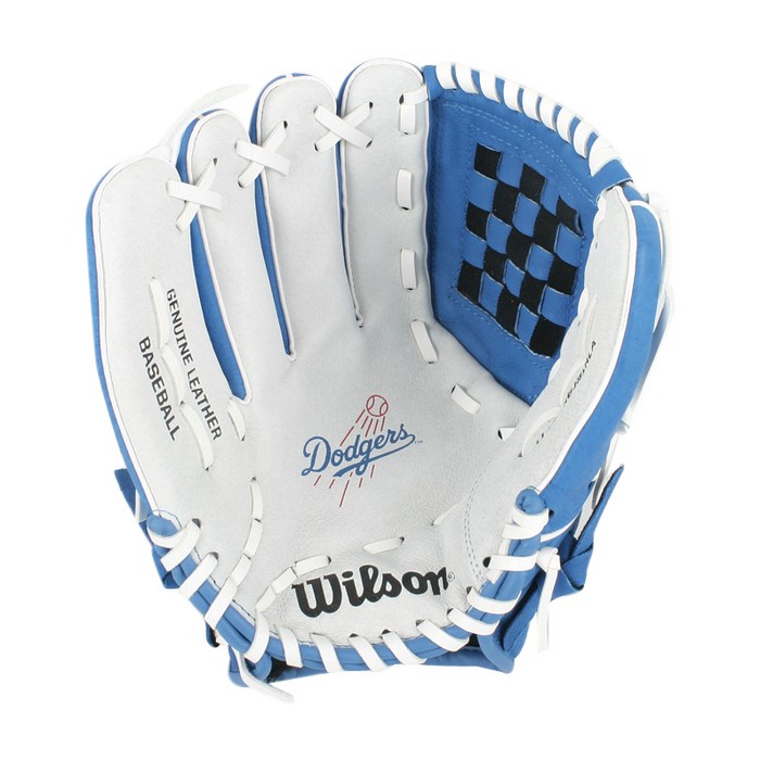 윌슨 LA 다저스 야구글러브 좌투용 A450 RGJ31R 1786 115 LHT, 블루 + 화이트