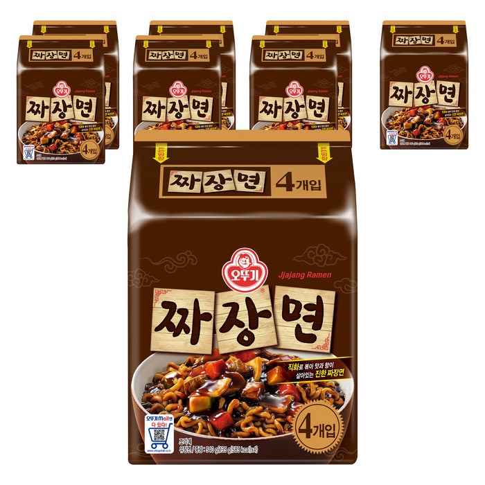 오뚜기 짜장면, 135g, 32개 대표 이미지 - 오뚜기 라면 추천