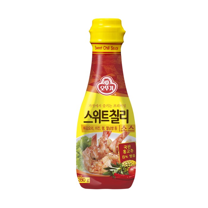 오뚜기 스위트 칠리 소스, 280g, 1개 대표 이미지 - 칠리소스 추천