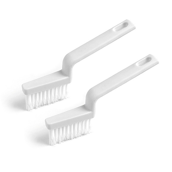 모나코올리브 V컷 각진 틈새 청소솔, 화이트, 2개 대표 이미지 - 창틀 청소 추천
