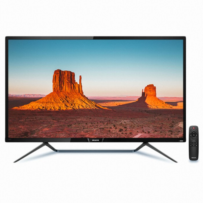 필립스 108cm 4K HDR 400 UHD 436M모니터, 436M6VBRAB(무결점) 대표 이미지 - 필립스 모니터 추천