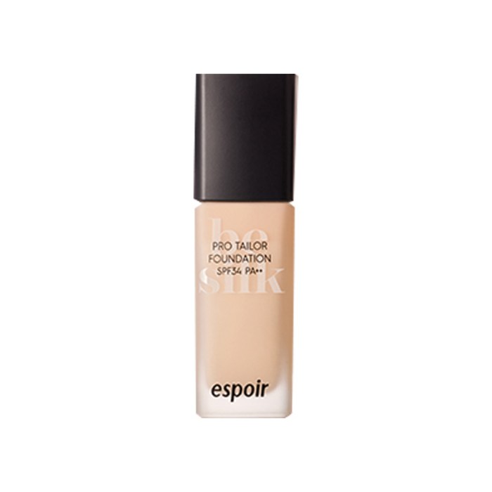 에스쁘아 프로 테일러 비 실크 파운데이션 SPF34 PA++ 30ml, 4호 페탈, 1개 대표 이미지 - 리퀴드 파운데이션 추천