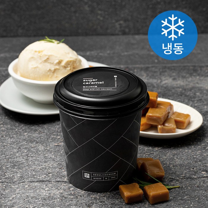 서울아이스크림 파인트 캐러멜 아이스크림 (냉동), 474ml, 1개 대표 이미지 - 카라멜 아이스크림 추천
