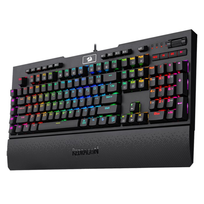 Redragon BRAHMA RGB 게이밍 키보드 적축, K586RGB, 블랙 대표 이미지 - 프로게이머 키보드 추천