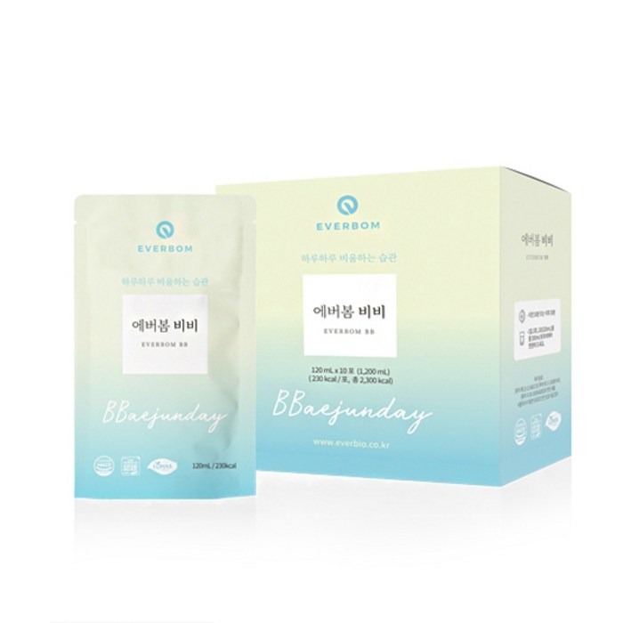 에버봄 비비 애프터, 120ml, 10개 대표 이미지 - 간헐적 단식 추천